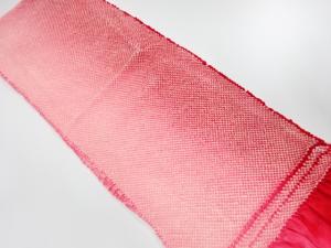 正絹　振袖用　絞り帯揚げ